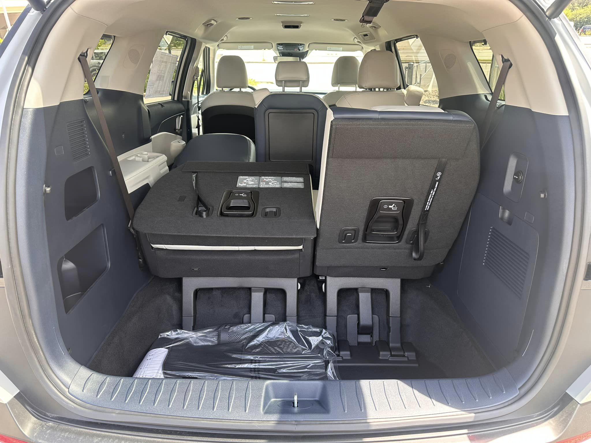 2025 Kia Carnival - EX Trim - Ivory Silver with Navy & Gray Interior - 