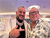 Michael Duda with Papi Steak David Gritman at Fontainebleau Las Vegas